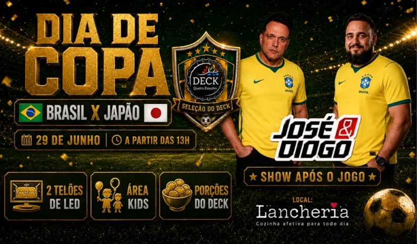 SELEÇÃO DO DECK - DIA DE COPA